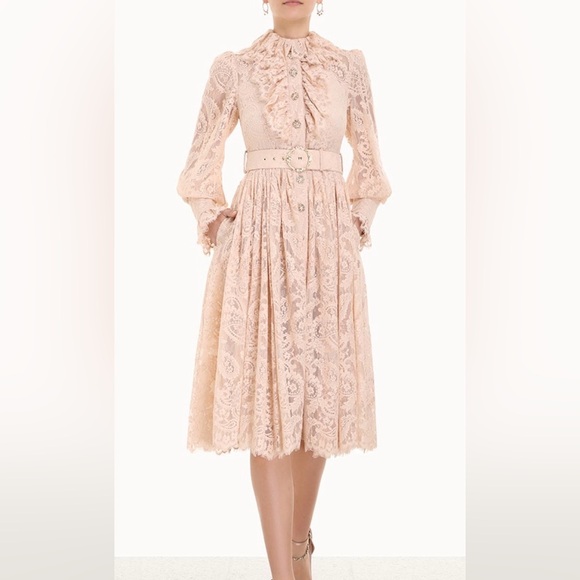 Zimmermann Dresses & Skirts - Zimmermann Midi Lace Dress